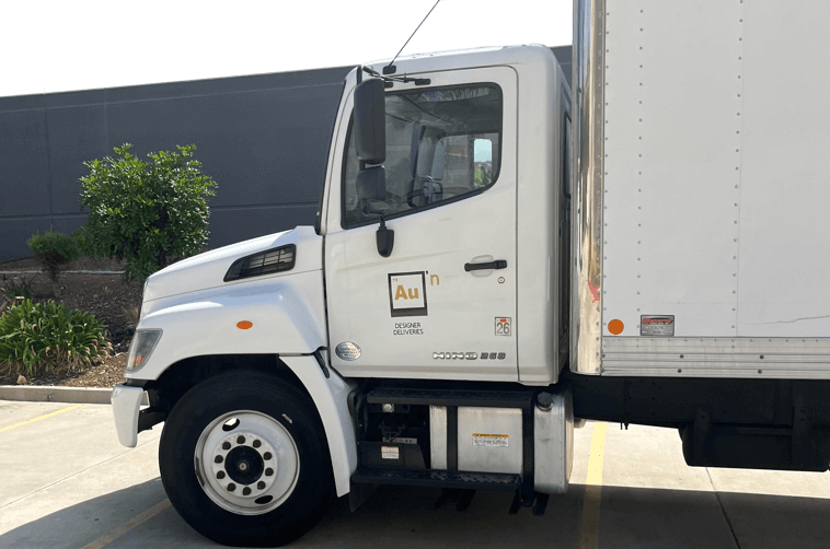AU Transitions Designer Deliveries Truck