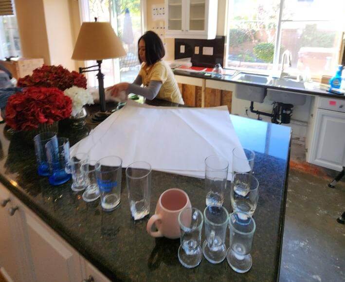 Preparing items for move